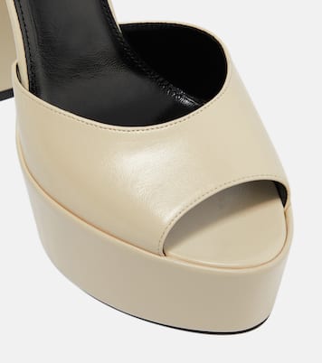Sandali Jodie 145 in pelle con plateau | Saint Laurent