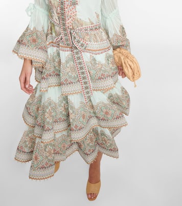 Kaleidoscope embellished midi dress | Zimmermann