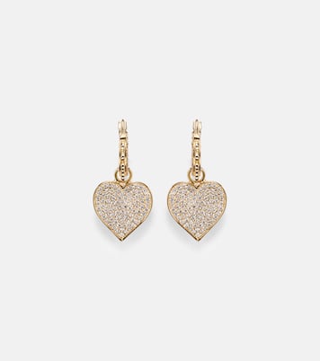Boucles d'oreilles en or 14 ct et diamants | Sydney Evan