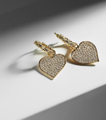 Boucles d'oreilles en or 14 ct et diamants | Sydney Evan