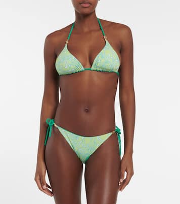 Ithaafushi Gardens reversible bikini top | Heidi Klein