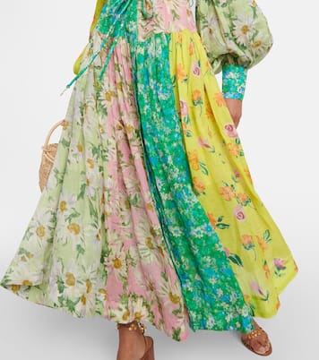 Abito chemisier Kenzie patchwork | Alémais