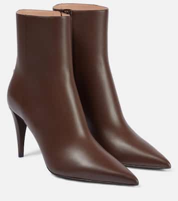 Rockstud leather ankle boots | Valentino Garavani