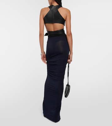 Gonna lunga in jersey stretch | Alaïa