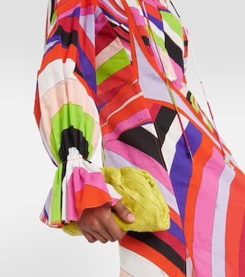 Abito lungo Iride in cotone con stampa | Pucci