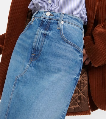 The Midaxi denim midi skirt | Frame