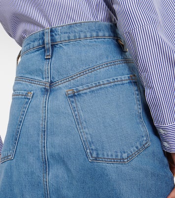The Midaxi denim midi skirt | Frame