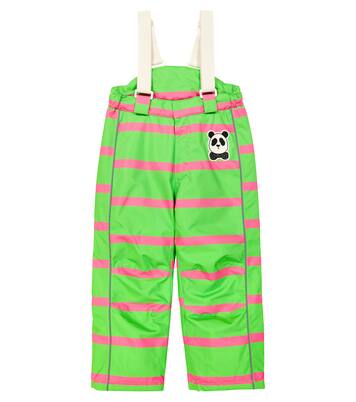 Mono de esquí Panda a rayas | Mini Rodini