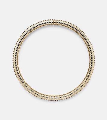 Collier Versus en or 14 ct et diamants | Rainbow K