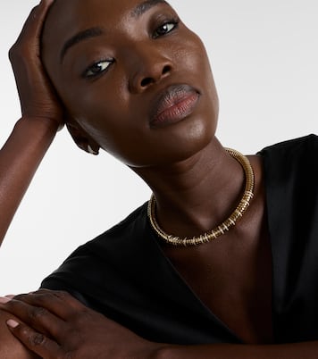 Collana Versus in oro 14kt con diamanti | Rainbow K