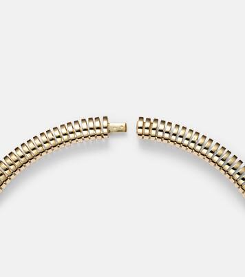 Collier Versus en or 14 ct et diamants | Rainbow K