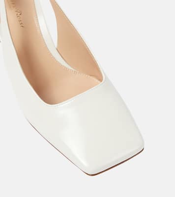 Slingback-Pumps Freeda 55 aus Leder | Gianvito Rossi