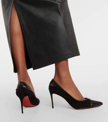 Verzierte Pumps Duvette Spikes 85 | Christian Louboutin