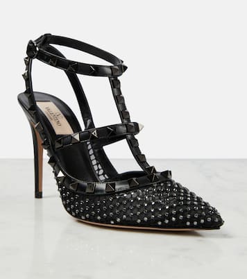 Salones Rockstud 100 de piel | Valentino Garavani