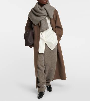 Ednah oversized felted wool pants | The Row