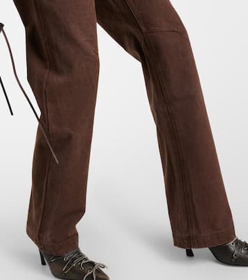 High-Rise Straight Jeans | Entire Studios