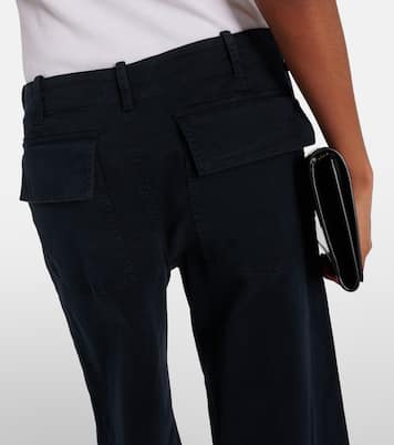 Pantaloni a gamba larga Leon in cotone | Nili Lotan
