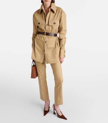 Escarpins Dune en cuir verni | Saint Laurent