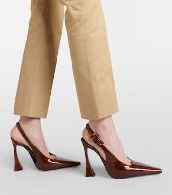 Escarpins Dune en cuir verni | Saint Laurent
