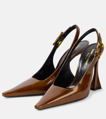 Escarpins Dune en cuir verni | Saint Laurent