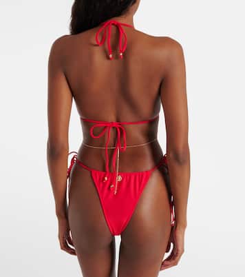 Top de bikini triangular Chain | Bananhot