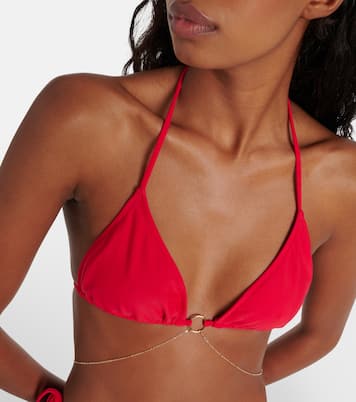 Top de bikini triangular Chain | Bananhot