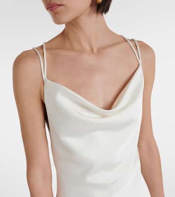 Robe en satin | Rotate