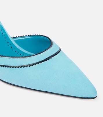 Escarpins Brontiasli en daim | Manolo Blahnik