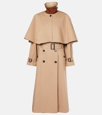 Gabardina de algodón con capa | Chloé