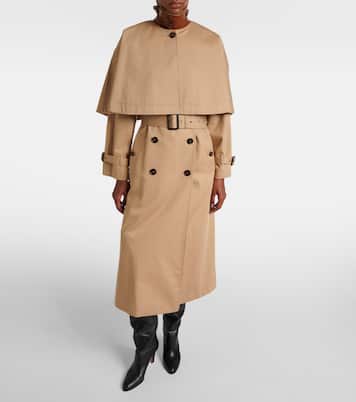 Gabardina de algodón con capa | Chloé