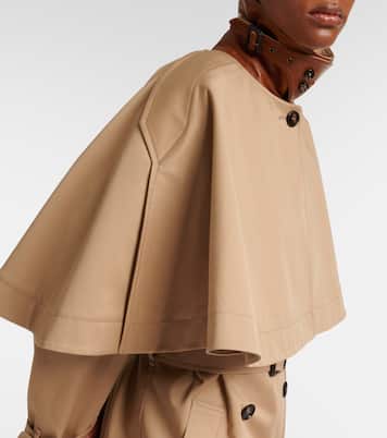 Gabardina de algodón con capa | Chloé
