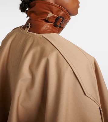 Gabardina de algodón con capa | Chloé