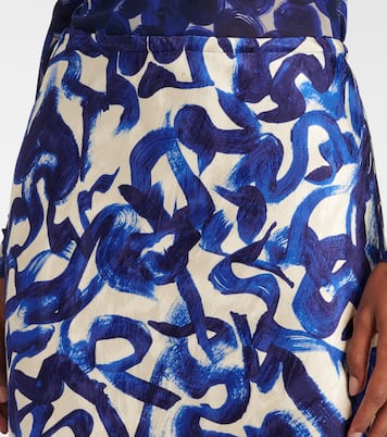 Jupe midi imprimée | Dries Van Noten
