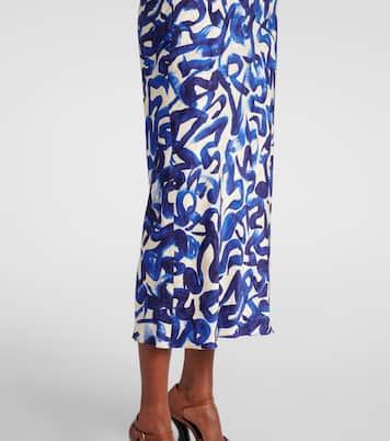 Jupe midi imprimée | Dries Van Noten