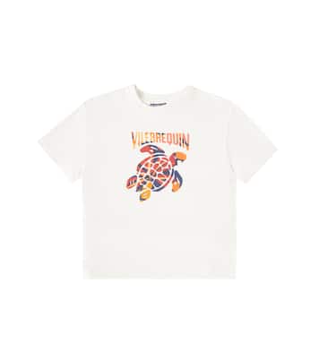T-shirt Gabin in cotone con logo | Vilebrequin Kids