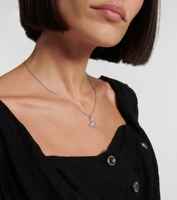 Collana Orb con pendente e cristalli | Vivienne Westwood