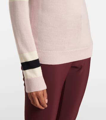 Schild intarsia wool turtleneck sweater | Perfect Moment
