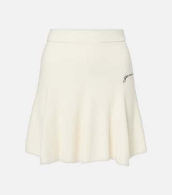 Wool and cashmere miniskirt | Ganni