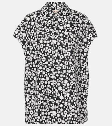 Camicia in popeline di cotone con stampa | Marni