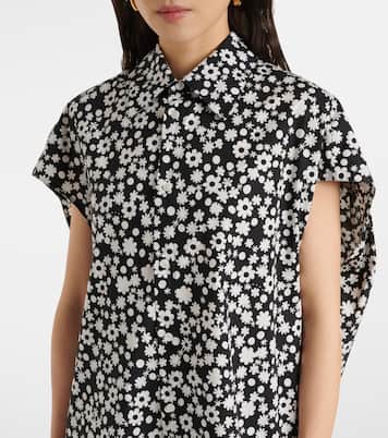 Camicia in popeline di cotone con stampa | Marni