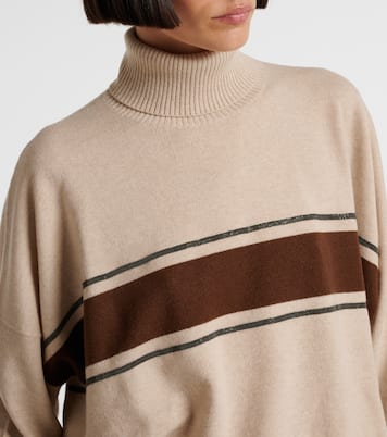 Wool, cashmere, and silk sweater | Brunello Cucinelli