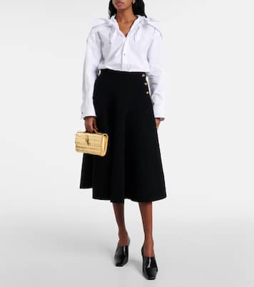 Clutch Andiamo aus Metallic-Leder | Bottega Veneta