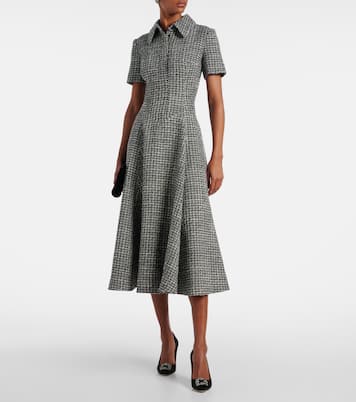 Jody bouclé tweed cockail dress | Emilia Wickstead