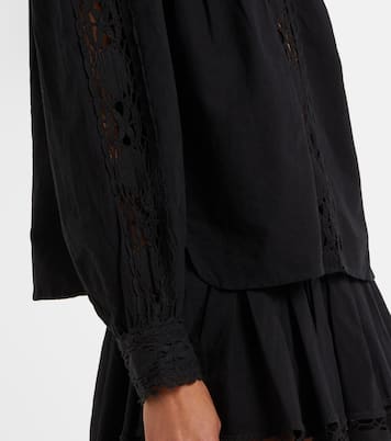 Blouse Valmira brodée en lin et coton | Marant Etoile