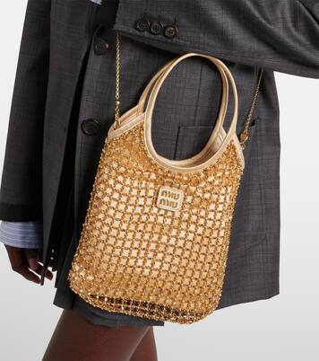 Borsa Ivy Medium con logo | Miu Miu