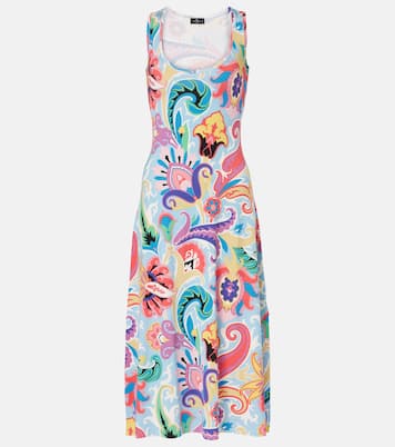Midikleid aus einem Seidengemisch | Etro
