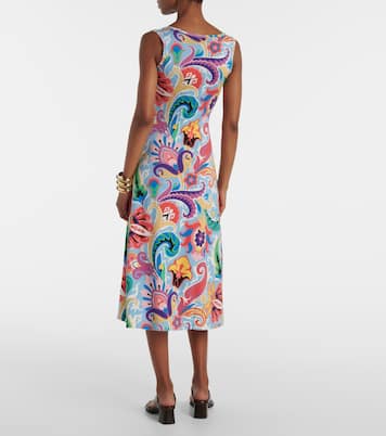 Midikleid aus einem Seidengemisch | Etro