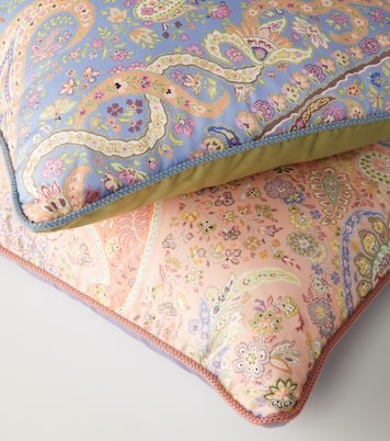 Coussin Maranta brodé en coton | Etro