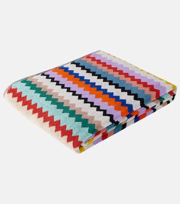 Riverbero Zigzag terry beach towel | Missoni