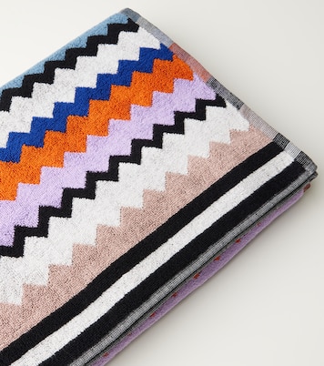 Riverbero Zigzag terry beach towel | Missoni